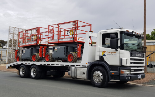 Complete Scissor Lift Hire Tilt Tray Truck Hire